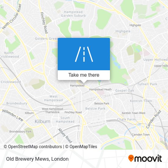 Old Brewery Mews map
