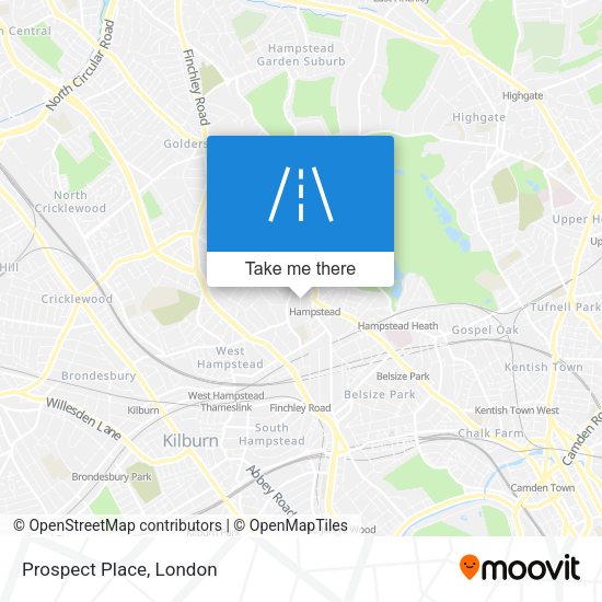 Prospect Place map