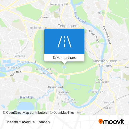 Chestnut Avenue map