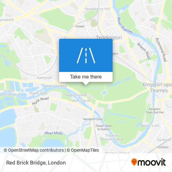 Red Brick Bridge map