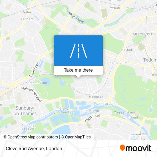 Cleveland Avenue map