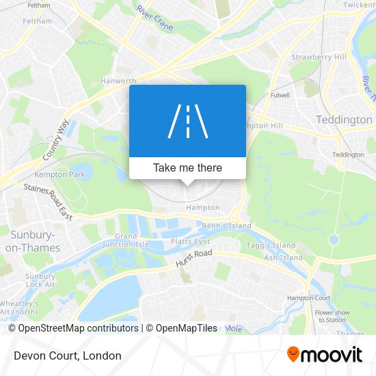 Devon Court map