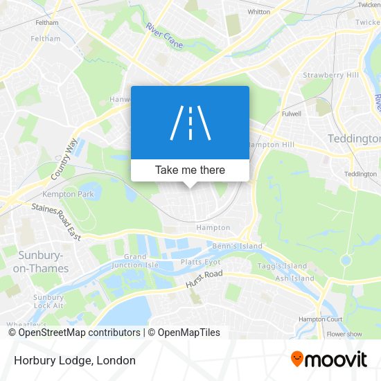 Horbury Lodge map