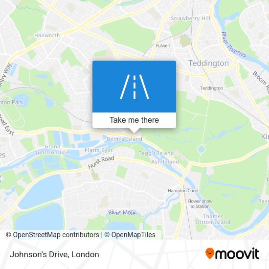 Johnson's Drive map