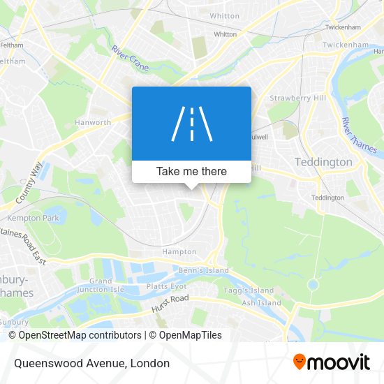 Queenswood Avenue map