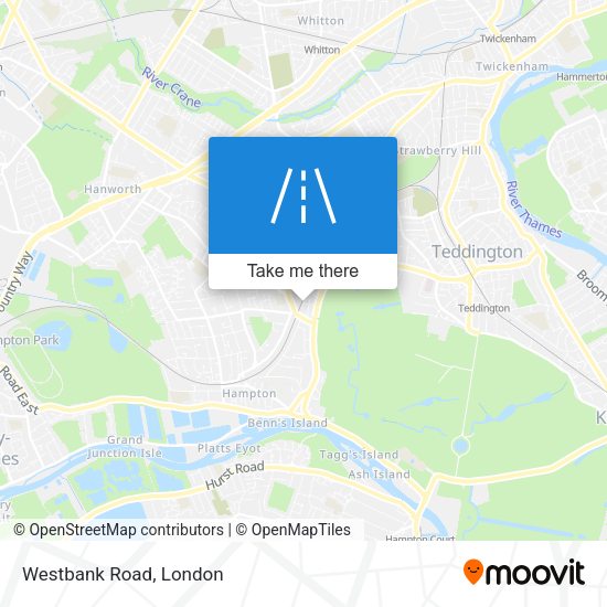 Westbank Road map