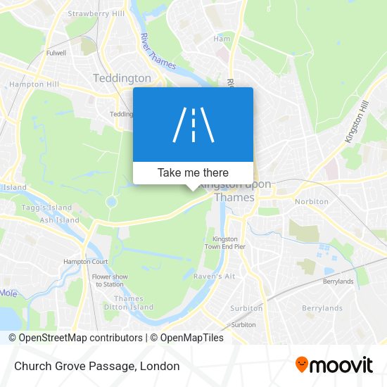 Church Grove Passage map