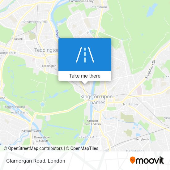 Glamorgan Road map