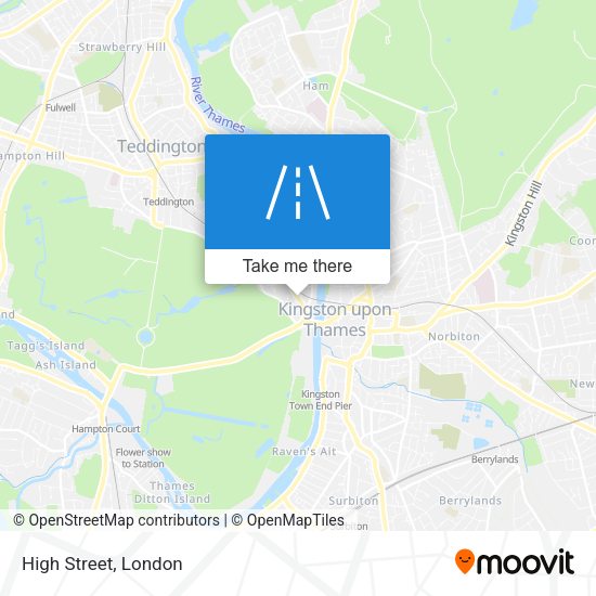 High Street map