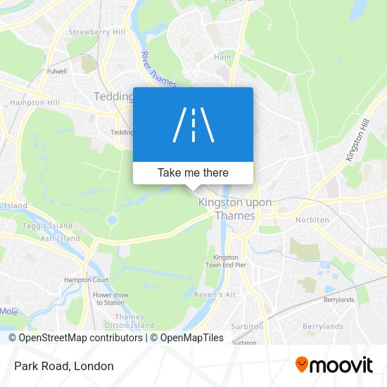 Park Road map