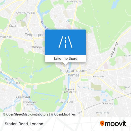 Station Road map