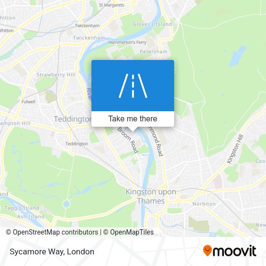 Sycamore Way map