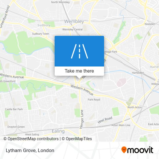 Lytham Grove map