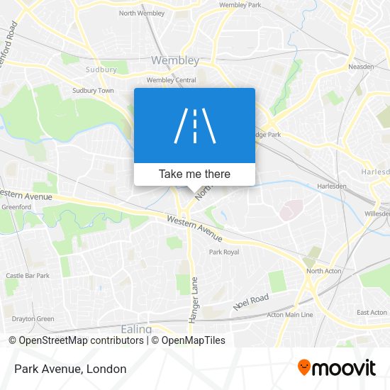 Park Avenue map