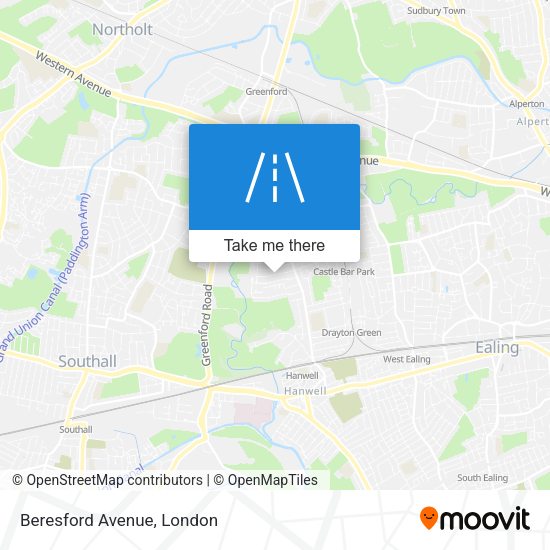 Beresford Avenue map