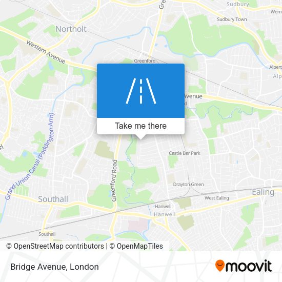 Bridge Avenue map