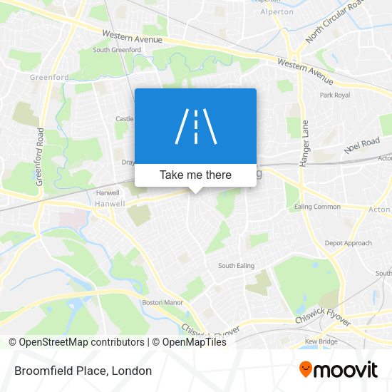 Broomfield Place map