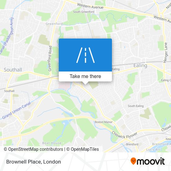 Brownell Place map