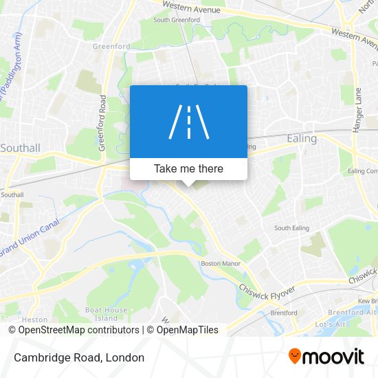 Cambridge Road map