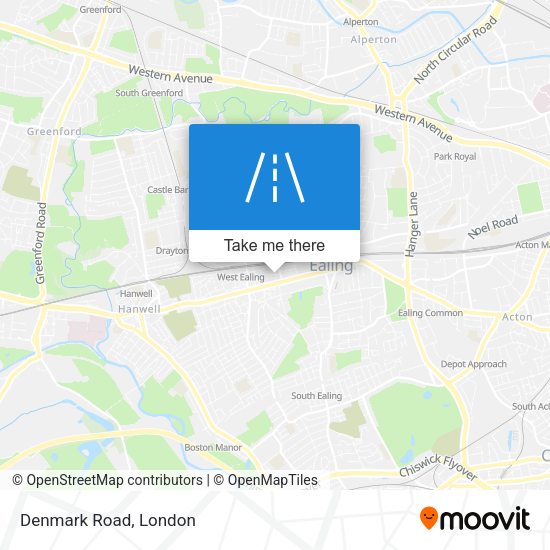 Denmark Road map