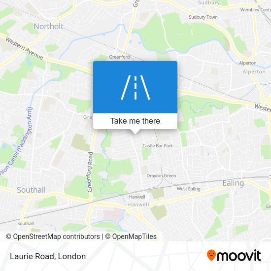 Laurie Road map