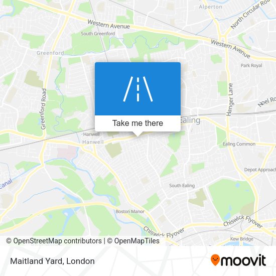 Maitland Yard map