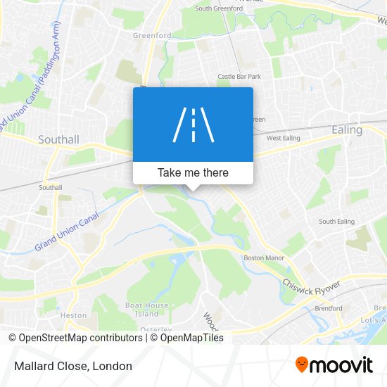 Mallard Close map