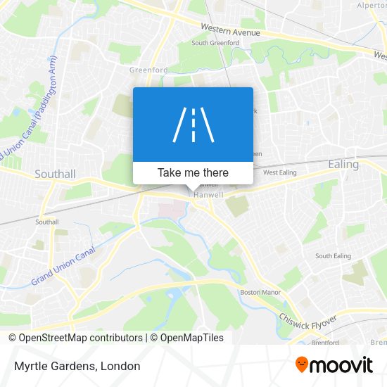 Myrtle Gardens map