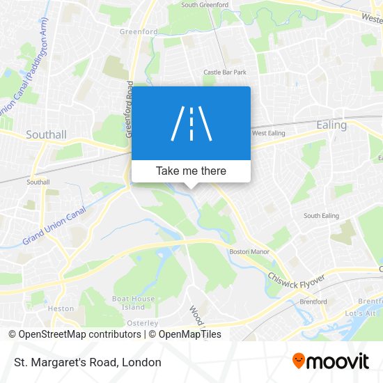 St. Margaret's Road map