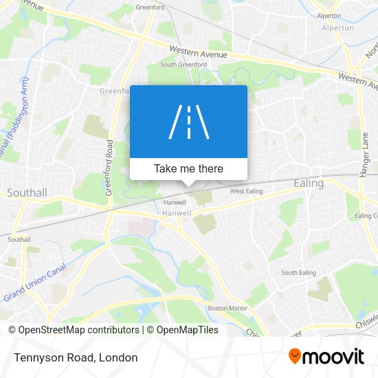 Tennyson Road map