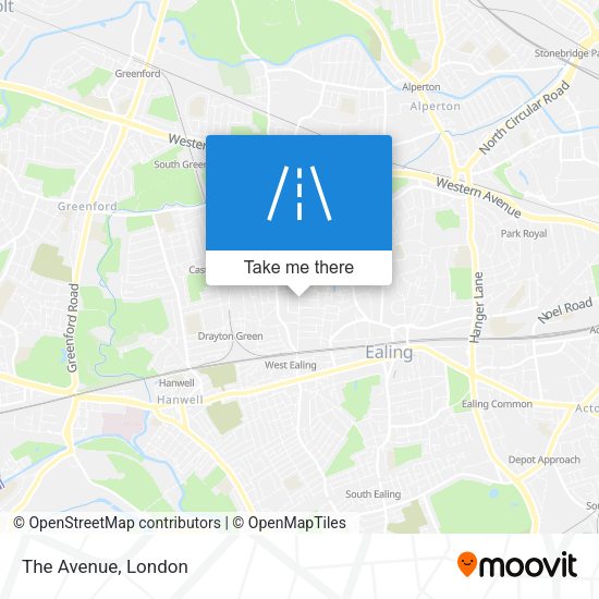 The Avenue map