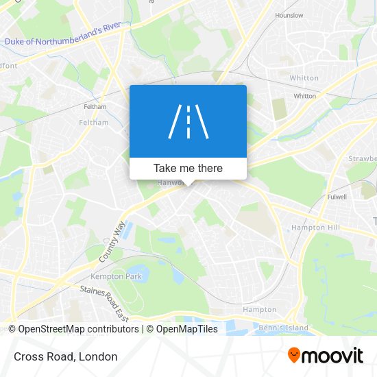 Cross Road map