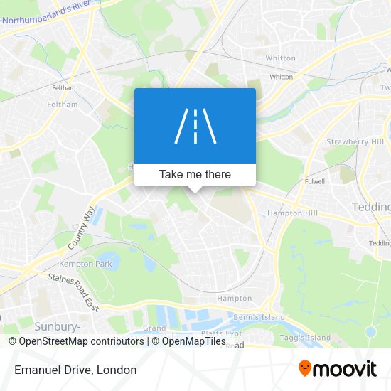 Emanuel Drive map