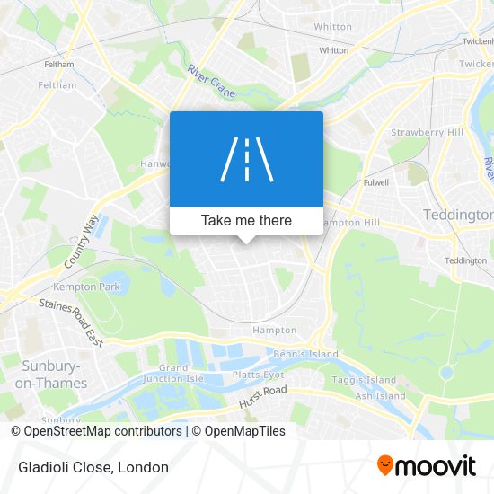 Gladioli Close map