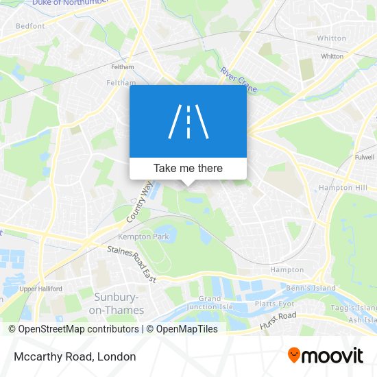 Mccarthy Road map