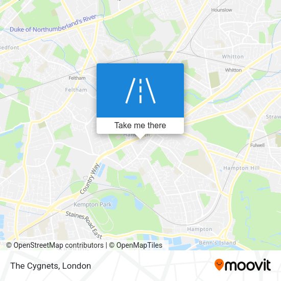 The Cygnets map
