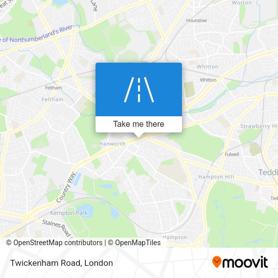 Twickenham Road map