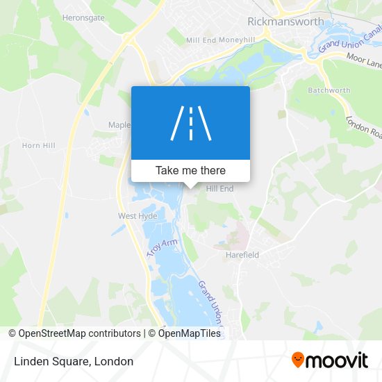 Linden Square map