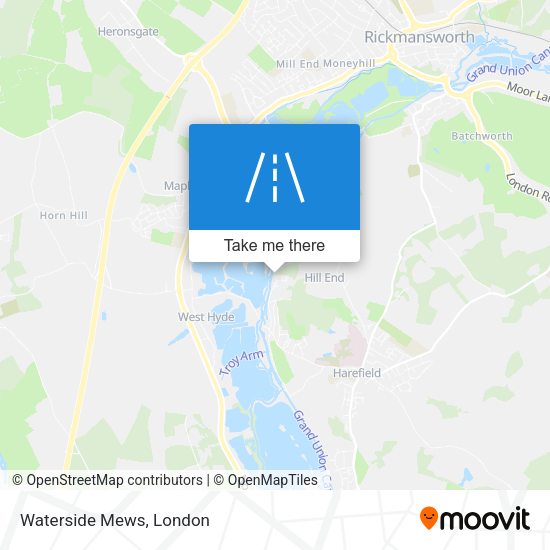Waterside Mews map
