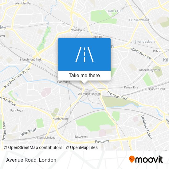 Avenue Road map