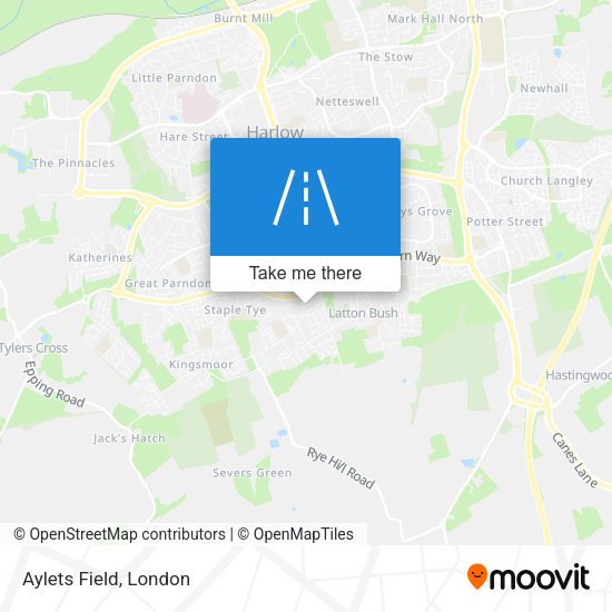 Aylets Field map