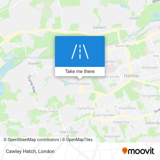 Cawley Hatch map