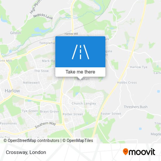 Crossway map