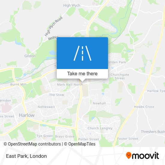 East Park map
