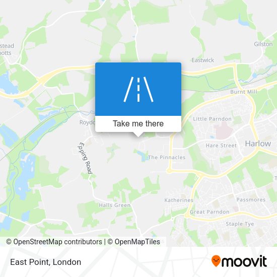 East Point map