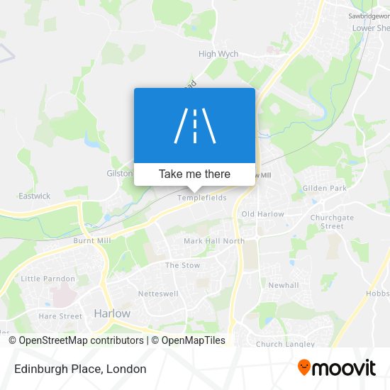 Edinburgh Place map
