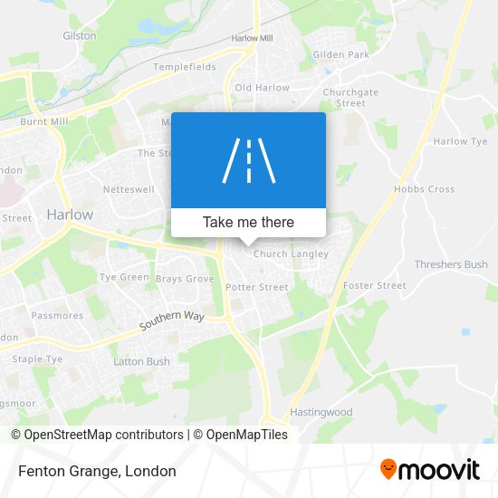 Fenton Grange map