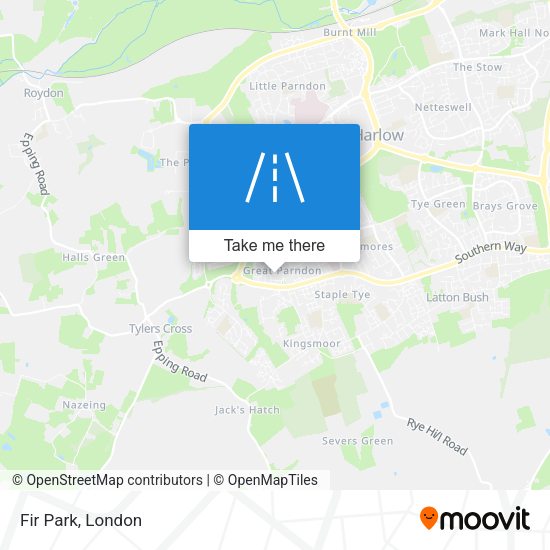 Fir Park map