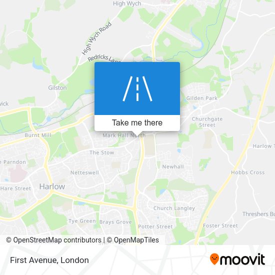 First Avenue map