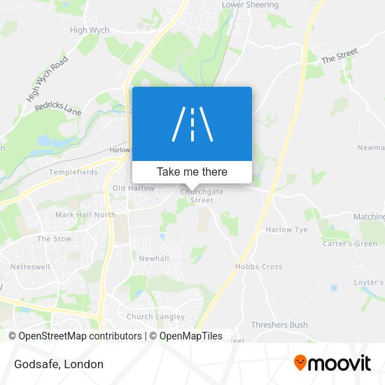 Godsafe map